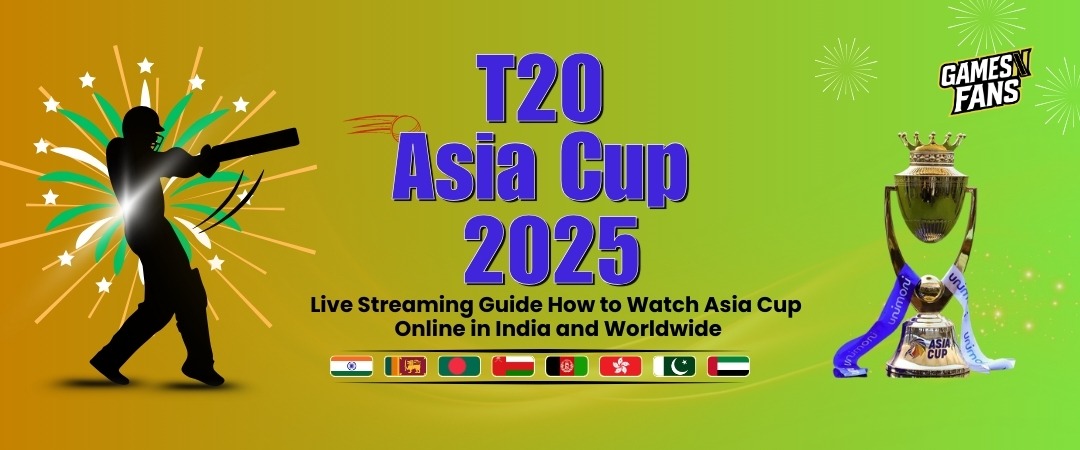 Asia Cup 2025 Live Streaming Guide How to Watch Asia Cup Online